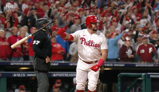 Grandes Ligas: Los Phillies apabullan a Arizona con paso arrasador y artillería de largo alcance