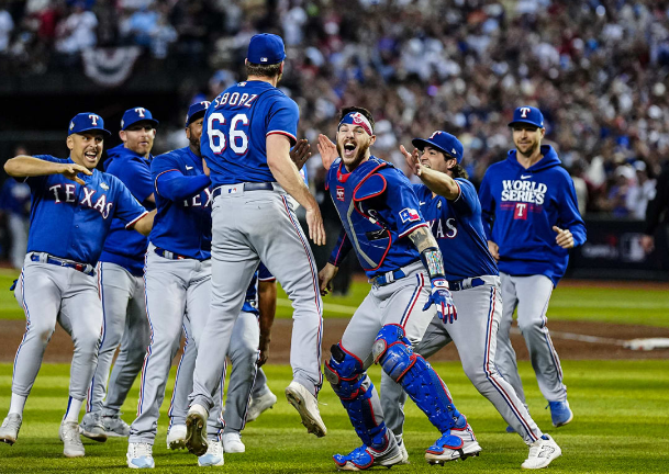 Los Rangers de Texas, campeones de la Serie Mundial